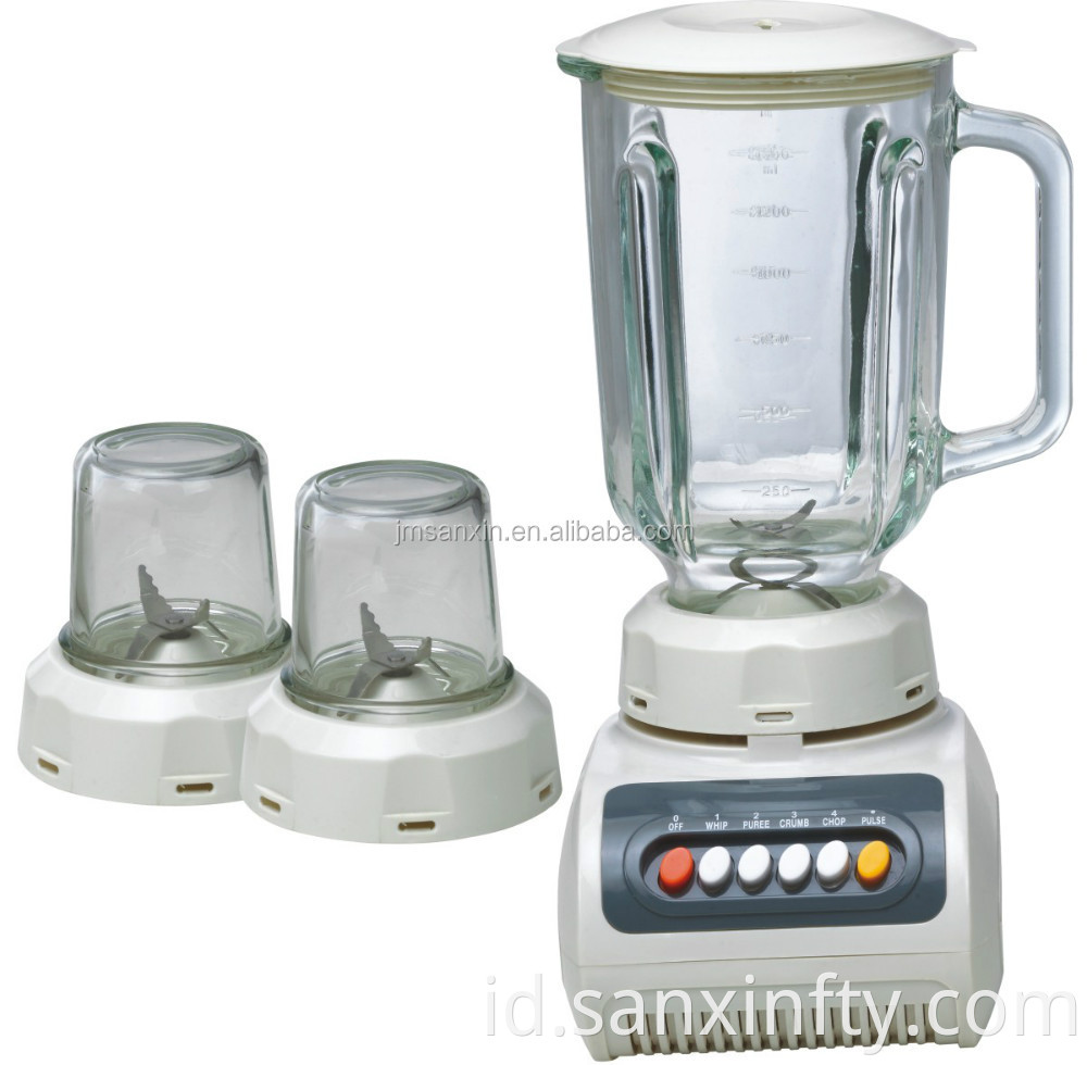 300W Mixer Blender Listrik Plastik Berkualitas Tinggi